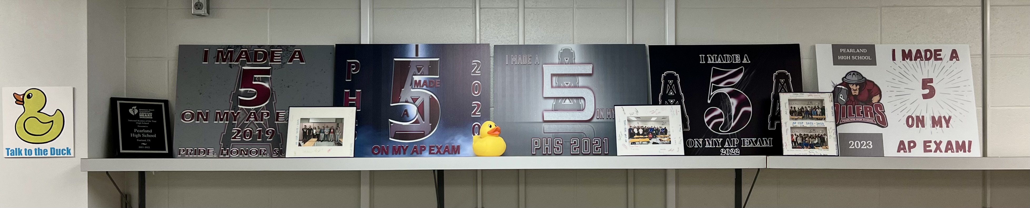 I made a 5 on my AP Exam!